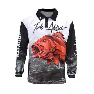 Custom Wholesale Fishing Jersey Customize Fishing Tournament Jersey Sublimation Quick Dry Fishing Wear Digital Printing Shirts Tops - Dephens Sporting Goods Limited - China