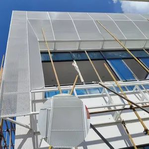 Aluminum Expanded Metal Mesh Decoration Curtain Walls - Foshan Tengba Building Material Co., Ltd - China