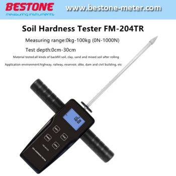 Soil Hardness Tester Durometer FM-204tr Origin China Warranty 1 Year Trademark BESTONE Model NO. FM-204TR Test Depth - Shenzhen Bestone Industrial Co. Ltd. - China