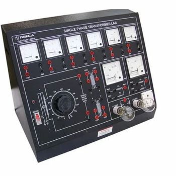Single Phase Transformer Trainer Phase Single Weight Light-weight Material Stainless Steel Quality Excellent Quality Power Supply AC 220 V - Aiishil International - India