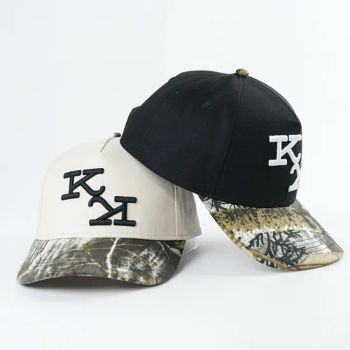 5 Panel Hat Customized Golf Cap Embroidery Logo a Frame Baseball Cap - Baoding Yukaihe Clothing Import & Export Co., Ltd. - China
