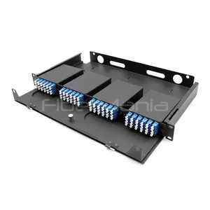 Industrial Grade High Quality 1U 96 Core Slide In MTP LC Single Mode Fiber Optic Patch Panel Multi Device Compatible Stable Transm - Shenzhen FiberMania Technology Co., Ltd. - China