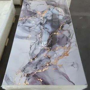 High Gloss PVC Flat Wall Sheet for Office Hotel Bathroom Material PVC Use Time 25 Years Model NO. Ordinary Trademark customized - Linyi Perfect New Material Co., Ltd - China