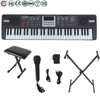 Fashion Musical Instrument Electronic Organ Age Adults Condition New Brand Beisite Material Plastic Trademark NOUMEN Plastic Type ABS - Jinjiang Beisite Electronic Technology Co., Ltd. - China