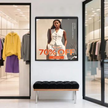 Square LCD Monitor Digital Bus Stop Signage Digital Square Advertising Equipment Digital Signage and Displays - Shenzhen Yaxunda LCD Display Equipment Co., Ltd. - China