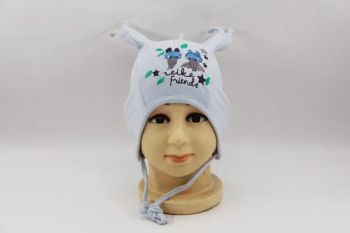 Cute Embroidered Baby Hat with Summer Strings Size 45-50cm Trademark NO Origin China Gender Unisex Color Colourful Crown With - Nanjing Shine Max Import & Export Co., Ltd. - China