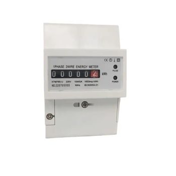 AC 50Hz Single Phase Electric DIN Rail Power Consumption Energy Meter Wattmeter - Shengsu Electric Co., Ltd. - China