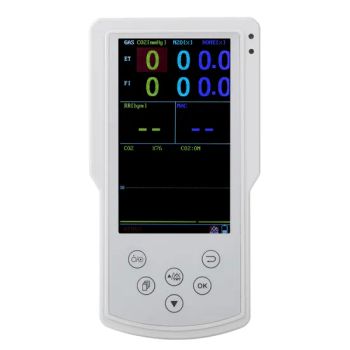 Handheld Multi Gas Analyzer (optional Mainstream/Sidestream Anesthesia Gas Sensor combinations) - Akicare Technology Limited - China