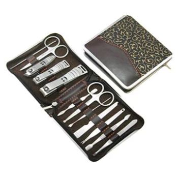 High Quality Stainless Steel 12PCS Beauty Manicure Set MOQ 3000PCS Logo Available Delivery 25days Usage Commercial Model NO. - Foshan Fengdeli Nail Clippers Manufacturing Co., Ltd. - China