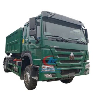 Sinotruk HOWO 6 Wheeler 14tons 15tons Roll off Container Garbage Truck with Arm Hook Dumpster - Chengli Automobile Sales Co., Ltd. - China