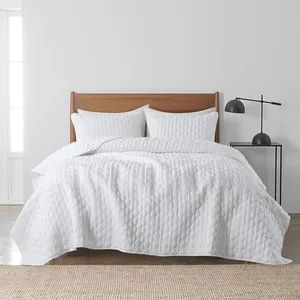 Custom Solid Color Quilt Bed Spread Set Super Soft Microfiber Bedspread & Coverlet - Hangzhou Winde Home Furnishing Co., Ltd. - China
