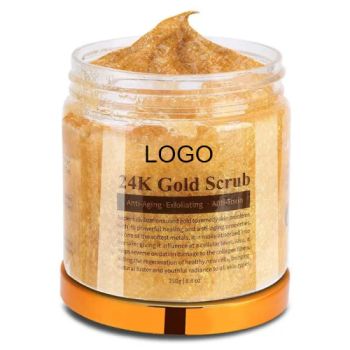 Custom 24K Gold Collagen Hydrating Face Scrub & Exfoliating Body Scrub - Guangzhou Mebamy Cosmetics Co., Ltd. - China
