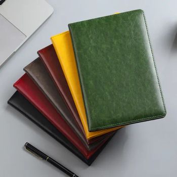 Manufacturers Wholesale A5 Notebook Can Set The Company Logo Imitation Leather/PU Business Notebook Meeting Minutes - Changsha Sofly Industry Co.,Ltd - China