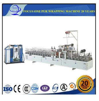 Hotmelt (PUR) Wrapping Veneer Machine Woodworking Machine/ Wood Grany Paper Sticking and Gluing Machine/ PVC Glue Scraping Machine/ Aluminum Foil Gluing and La - Qingdao Xinlihui Machinery Co., Ltd. - China