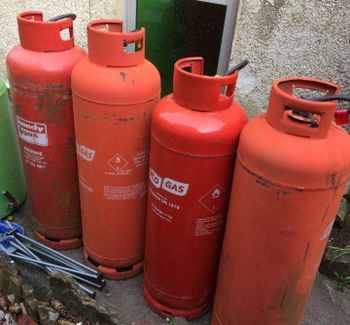 All Gaz 19kg Empty Cylinder - 12.5kg 26.5L Weight 15kg Lpg Propane Butane Gas Cylinder Tank Bottle - Unified High Pressure Regulators - HELBER AGRO PRODUCT COMPANY LTD - Kenya