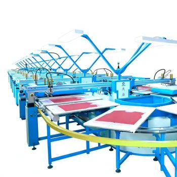 16-Color High-Y Gantry-Type Oval Screen Printer for Digital Printing Needs - Zhongshan Tianqi Printing Equipment Technology Co., Ltd - China