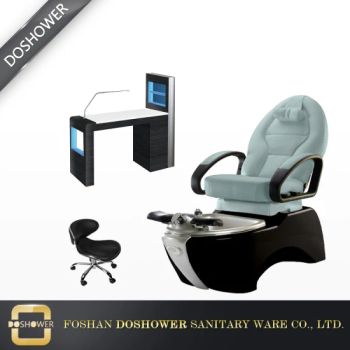 Pedicure Chair and Nail Table with Technician Stools Set - Foshan Doshower Sanitary Ware Co., Ltd. - China