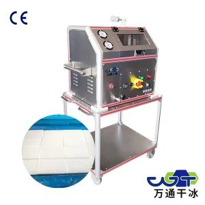 Dry Ice Blasting Machine Cleaning PCB Circuit Board Ice Hose 4m Air Hose 6m Motor 0.2 Kw Origin China Condition New Drive Electric - Qingdao Newtep New Energy Technology Co., Ltd - China