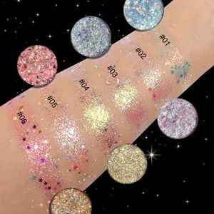Private Label Eyeshadow Glitter Diamond Eyeshadow Long Lasting Eyeshadow Makeup - Honglida Technology Company Limited - China