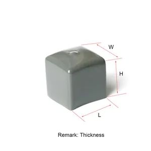 Reach Soft PVC Caps Flexible Vinyl Rubber Plugs Tube Plastic Square Cap - Wenzhou High Fun Electronic Co. Ltd - China