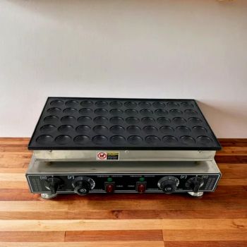Professional 50 Hole Dutch Pancake Maker Muffin Waffle Maker Machine Stick Waffle Maker for Restaurants - Hangzhou Creato Machinery Co., Ltd. - China