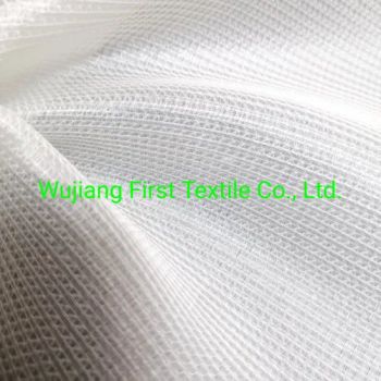 Pure Silk Check Organza Fabric Weight 11mm for Wedding Dress Silk Fabric - Wujiang First Textile Co., Ltd. - China