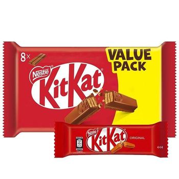 Wholesale for Malaysia Kit Kat 4-Finger Flow Wrap Solid Milk Chocolate 35g 24 Count Bulk Buy Sweet Covered Wafer Bar - Carla Pisselli Commercio - Brazil