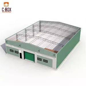 Basic Customization Cbox Industrial Modular Custom Build Steel Structure Prefab Warehouse Garage - Guangdong Cbox Co., Limited. - China