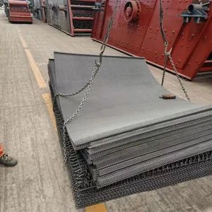 Manganese Steel Woven Wire Screen Mesh for Quarry and Mining, Certified Wire Mesh Products, ISO 9001 Certified Screen Manufacturer - Chengdu Zhicheng Screen Mesh Co., Ltd. - China