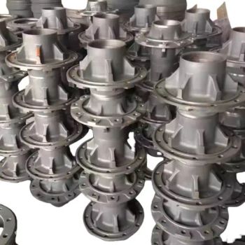 High Quality Truck Trailer Rear Axle Wheel Hub 16t Steel Material New Condition American Type - Shandong Yuhang Automobile Co., Ltd. - China