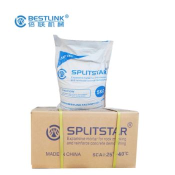 Sca1 High Range Soundlness Expansive Mortar MOQ 5 Tons Model NO. sca-1 HS Code 25221000 Specification SGS Trademark - Xiamen Bestlink Factory Co., Ltd. - China