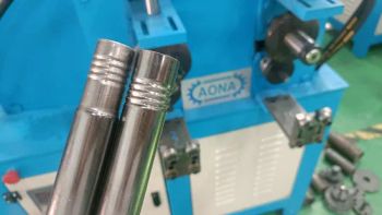 Automatic Screw Thread Rolling Pipe Tube Threading Flanging Shrinking Machine - DONGYING AONA MACHINERY CO., LTD. - China