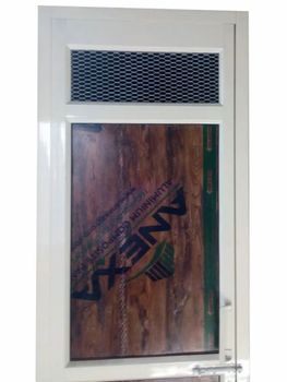 Aluminium Powder Coated Aluminum Windows Frame, Single Color White Shape Rectangular Type Of Door Single Frame Material - A.R. Enterprises - India