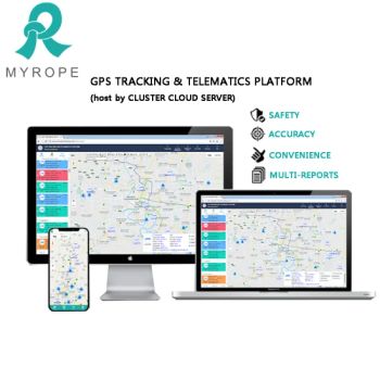 Oversee Rope Online Fleet Management Tracking Software GPS Tracking System Portable Neutral Support Many Languages - Rope Innovation Co., Ltd. - China