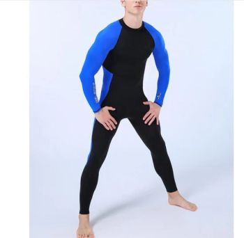 High Quality 3mm Blue Sleeve Neoprene Diving Equipment Wetsuit for Diving - Dongguan City Meizi Sports Products Co., Ltd. - China