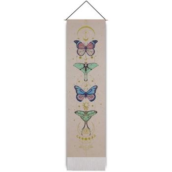 Luxury Wall Art Decor Long Vertical Wall Hanging Tapestry Print Polyester Woven Vintage Tapestry - Shaoxing City Xinlan Textile CO., LTD. - China