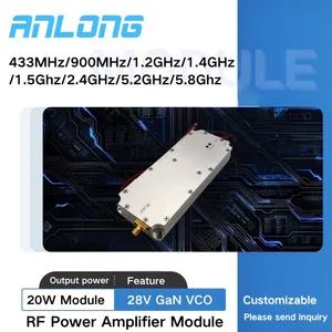 20W 900MHz 1.2GHz Fpv Anti Uav Vco Drone Jamming Module - Foshan Anlong Communication Equipment Co., Ltd. - China