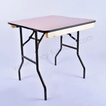 Banquet Wedding Tables Square Folding Table for Restaurants Halls Event Furniture - Langfang Fancy Furniture Co., Ltd - China