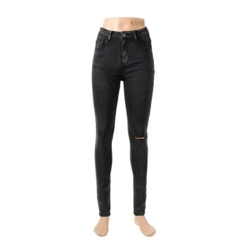 Wholesale Womens Ripped Knee Denim Leggings Casual Pull-on Legging Jeans - Foshan Shunde Tianxiu Garment Co., Ltd. - China