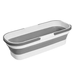 Foldable Water Bucket Mop Bucket, Large Household Rectangular Plastic Washing Bucket - MARKET UNION CO.,LTD. - China