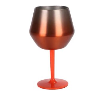 2025 New Hot Selling Stainless Steel Cocktail Glass Colorful Wine Glasses Double Wall Insulated Wine Tumbler Cups - JinHua JinXiu Houseware Co.,Ltd - China