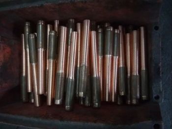 Galvanized Motor Stud Copper Threaded Studs No Of Hole 2 Color Natural Size 1 - 7 inch Feature Rust Proof Technique Hot - Jigar Engineering - India