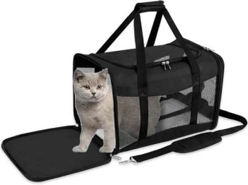 Collapsible Pets Travel Carriers for Pet Puppy with Shoulder Strap & Removable Matmesh Top Load Small Dogs/Cats Carry Bag - Heanoo Bags Co., Ltd. - China