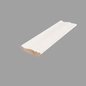 Solid Wood Mouldings for Home Decoration Trim Boards Baseboards Skirting Boards - Cao County Jialiduo Wood Products Co., Ltd - China