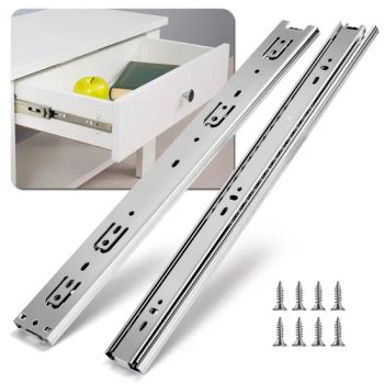 China New Design Furniture Ball Bearing Drawer Slide Installed by Rebound - Jieyang Wugeng Hardware Co., Ltd. - China