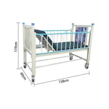 1 Function Cranks Silent Wheels Children Medical Hospital Bed Nursing Bed Kids Hospital Beds - Hebei Shousen Trading Co., Ltd - China