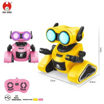 China Factory Remote-Controlled Robot Toy Gesture Control Robot Plastic Toy Stunt Capabilities Children AI Intelligent Robot Toy for Kids Educational Electric - Hua Dong Plastic Toys & Electronic Co., Ltd - China