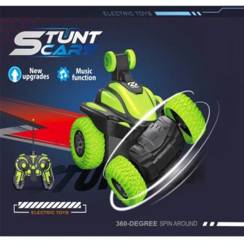 Hot 360 Degree Rotation Tumbling Vehicle Children's RC Stunt Rolling Car Toys with Light and Music Toy Cars - Shantou Linda Toys Co., LTD. - China