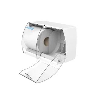 Transparant Double Roll Toilet Tissue Paper Dispenser Tissue Holder - Shenzhen Smarlean Hygiene Co., Ltd. - China