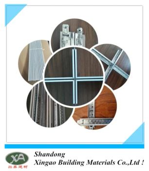 Water &Fire Resistant Galvanized Ceiling Grid Components/Main Tee/Wall Angle - Shandong Xingao Building Materials Co., Ltd. - China